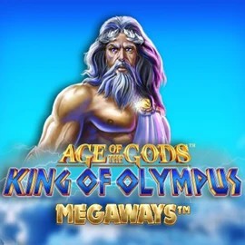 Age Of The Gods: King of Olympus Megaways logo by Origins Run4Win Casino