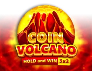 Logo of Coin Volcano from 3 Oaks Gaming at Run4Win Casino