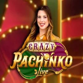 Live Casino logo of Crazy Pachinko from Evolution at Run4Win Casino