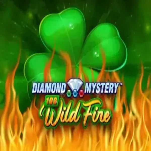 Diamond Mystery 100 Wild Fire slot logo by Greentube at Run4Win Casino