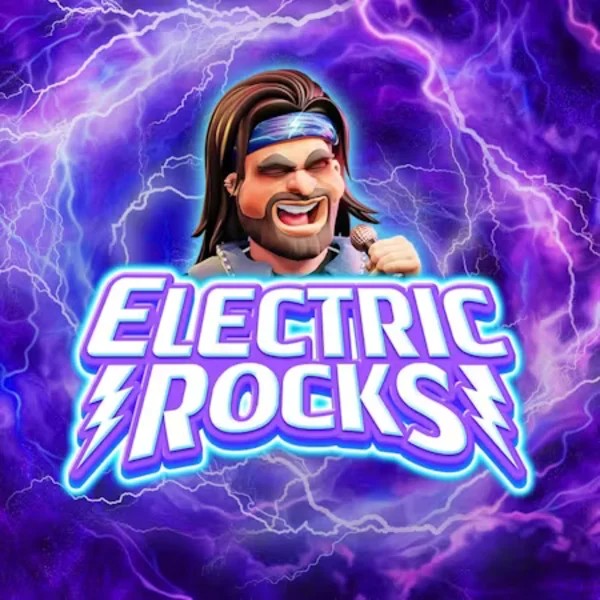Official Slots logo: Electric Rocks by Inspired Gaming at Run4Win Casino