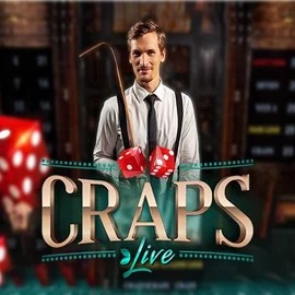 Live Craps logo – Live Casino by Evolution at Run4Win Casino