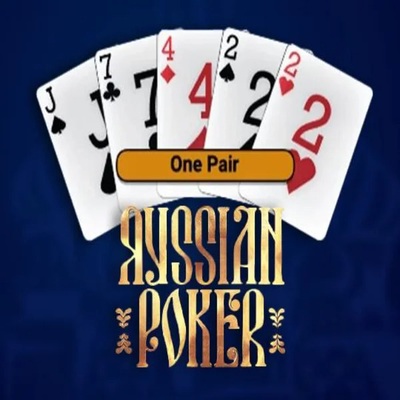 Russian Poker by OneTouch Games, showcased at run4win.eu.com – game logo