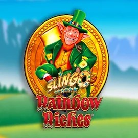 Slingo Rainbow Riches slot icon by Gaming Realms, available at Run4Win Casino