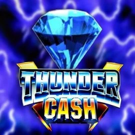 Thunder Cash slot logo by Novomatic at Run4Win Casino
